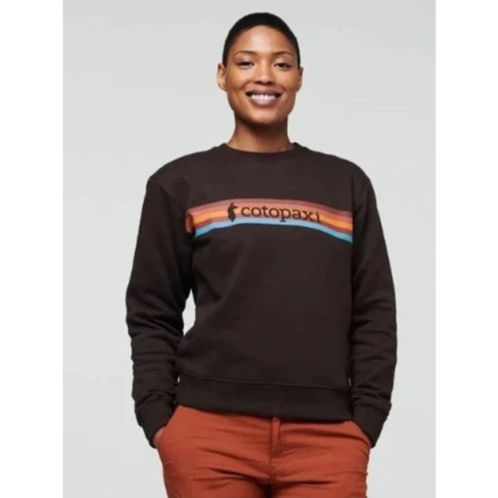 Cotopaxi Classic Brown Crewneck Logo‎ Sweatshirt Small